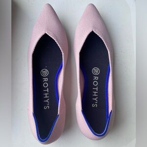 Rothy's Light Pink Flats women’s 7.5